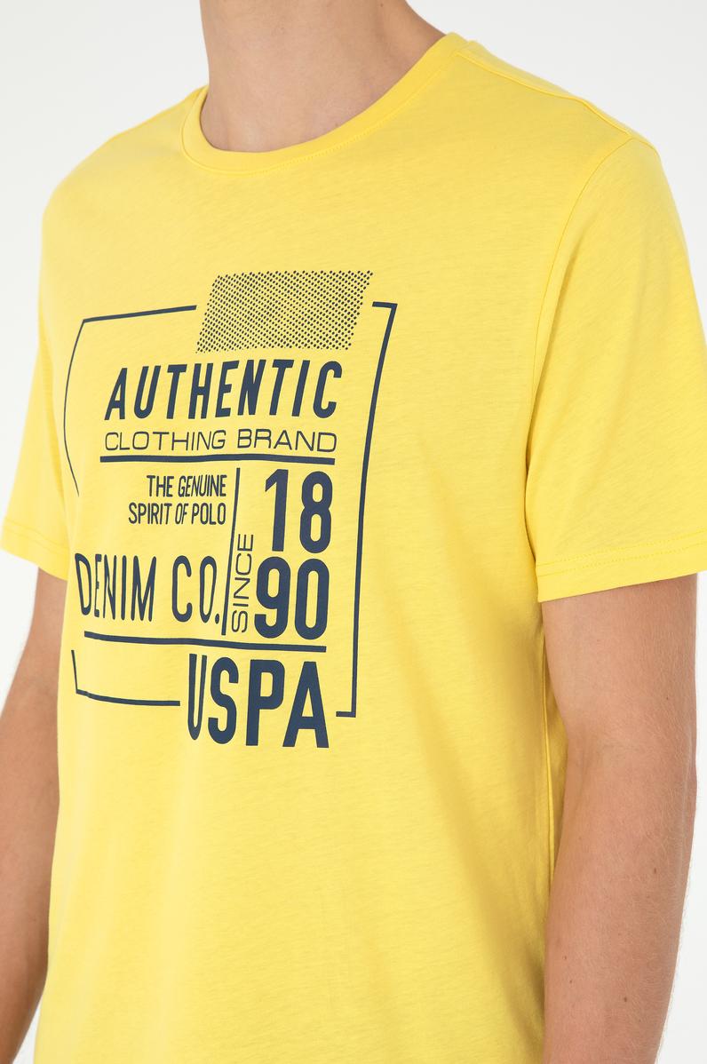 Erkek Sarı Tişört