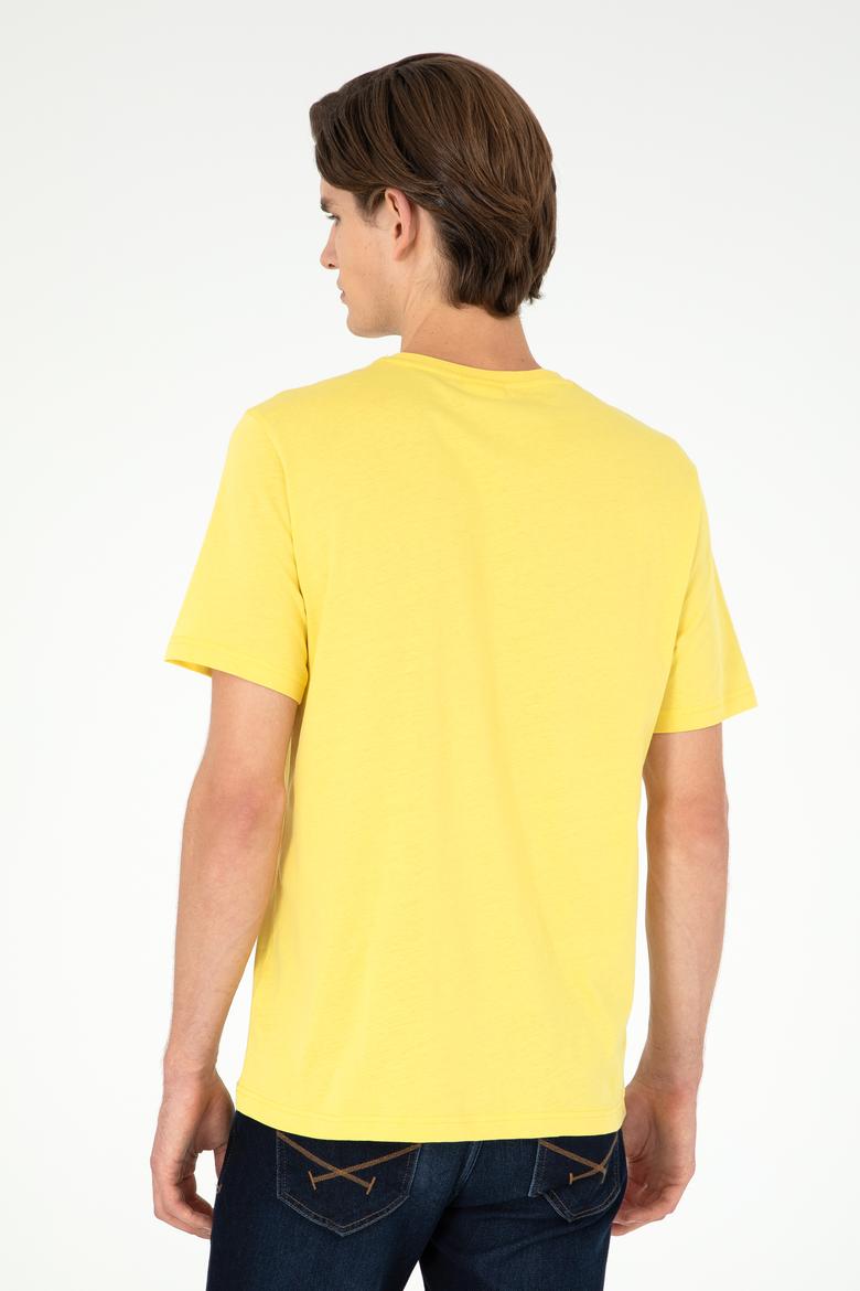 Erkek Sarı Tişört - 50282006023