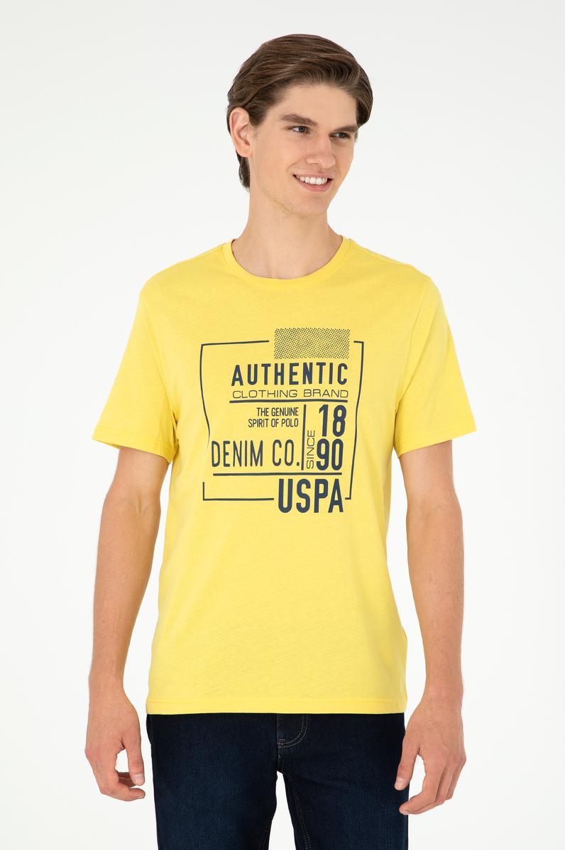 Erkek Sarı Tişört