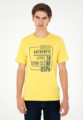 Erkek Sarı Tişört - 50282006023
