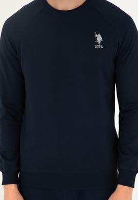 Erkek Lacivert Basic Sweatshirt - 50289030009