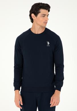 Erkek Lacivert Basic Sweatshirt - 50289030009