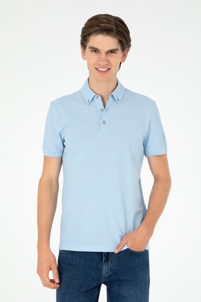 Erkek Açık Mavi Tişört