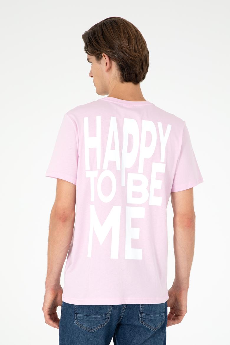 Erkek Pembe Tişört - 50281569013