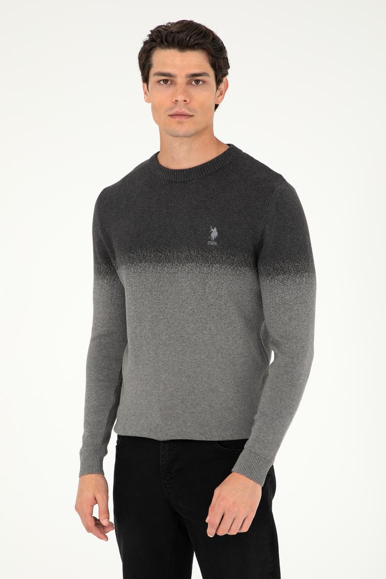 Erkek Antrasit Melanj Kazak