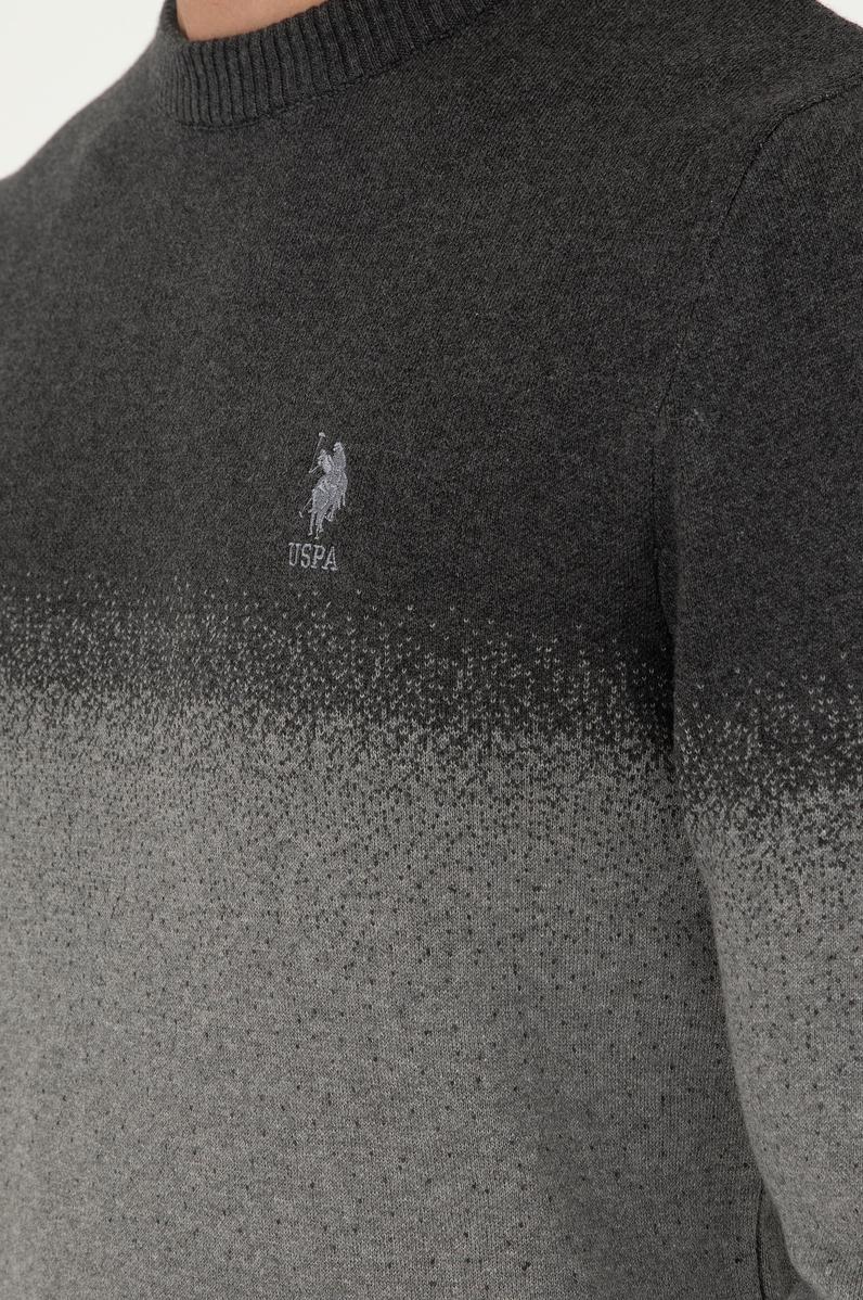 Erkek Antrasit Melanj Kazak