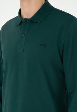 Erkek Koyu Yeşil Basic Sweatshirt - 50295169108