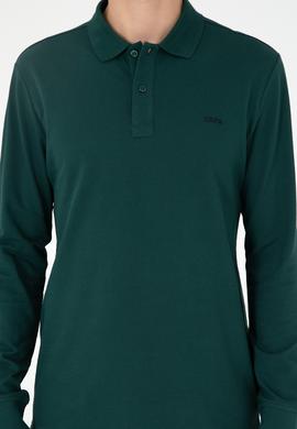 Erkek Koyu Yeşil Basic Sweatshirt - 50295169108