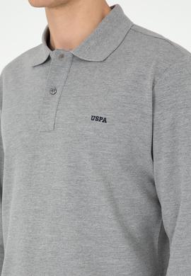 Erkek Gri Melanj Basic Sweatshirt - 50295169126