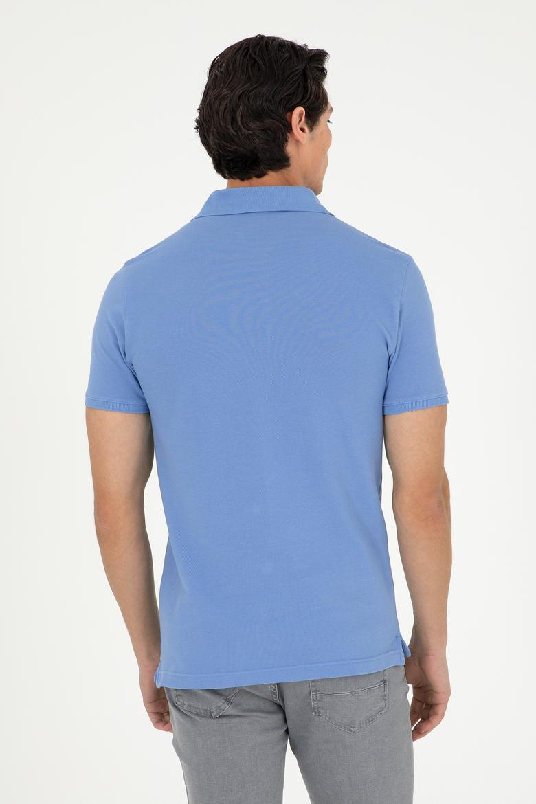 Erkek Saks Basic Tişört - 50279610056