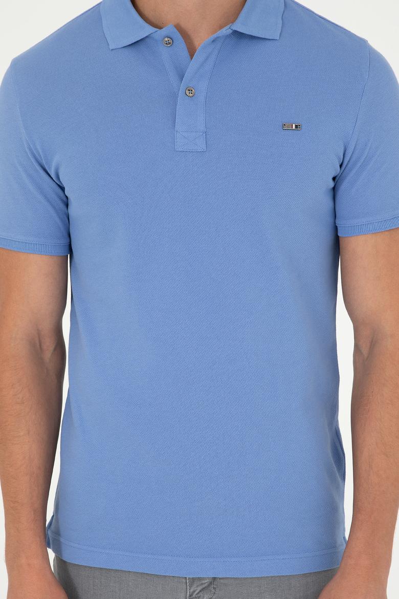 Erkek Saks Basic Tişört - 50279610056