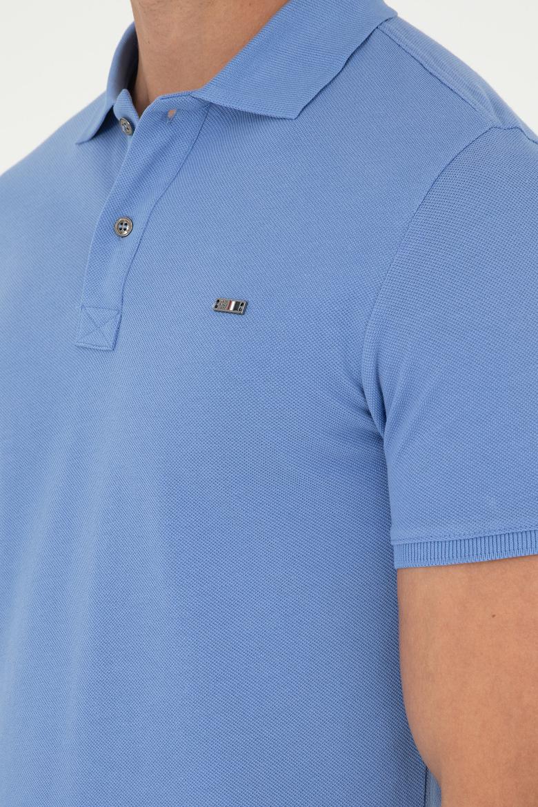 Erkek Saks Basic Tişört - 50279610056