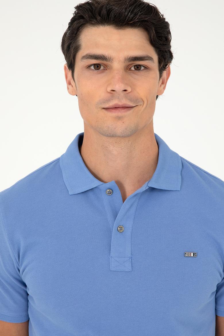 Erkek Saks Basic Tişört - 50279610056