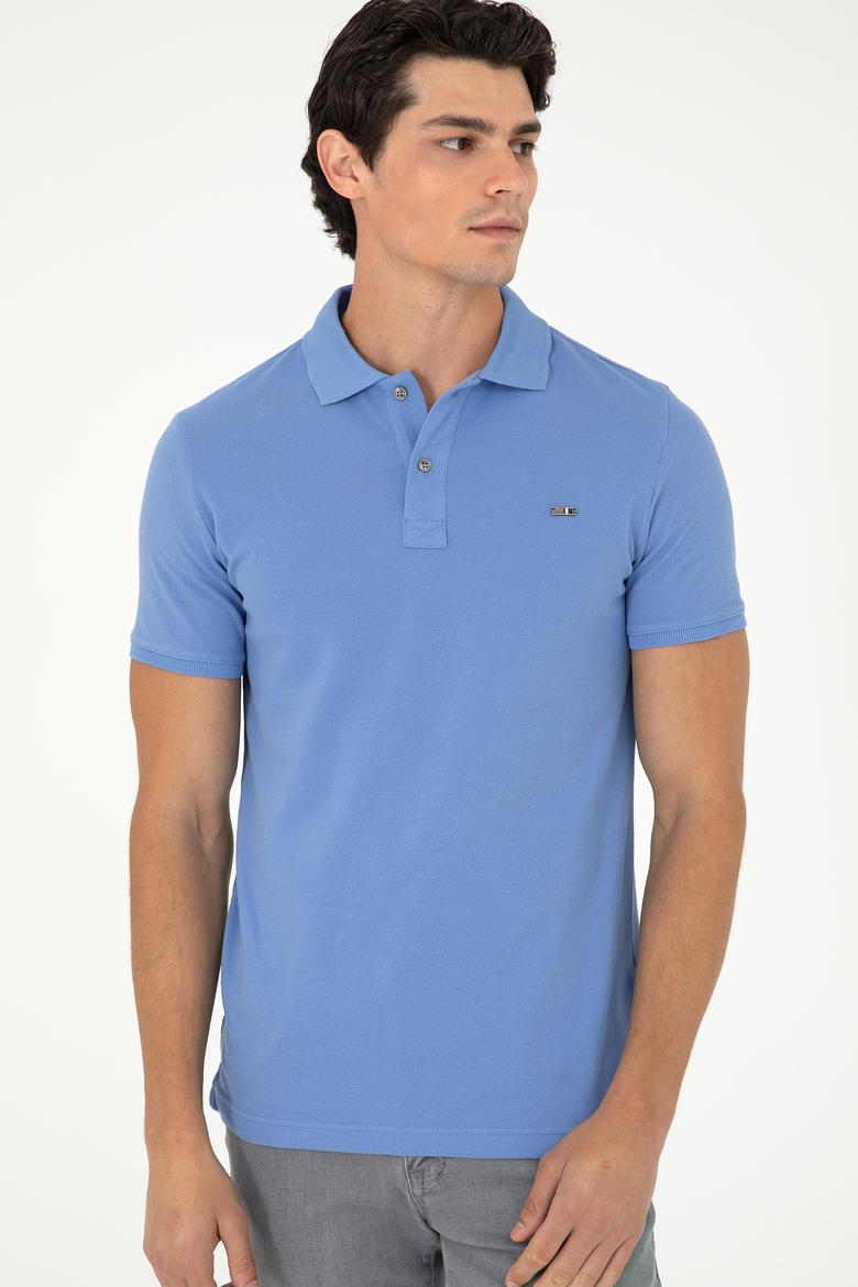 Erkek Saks Basic Tişört - 50279610056