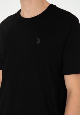 Erkek Siyah Basic Tişört - 50281948019