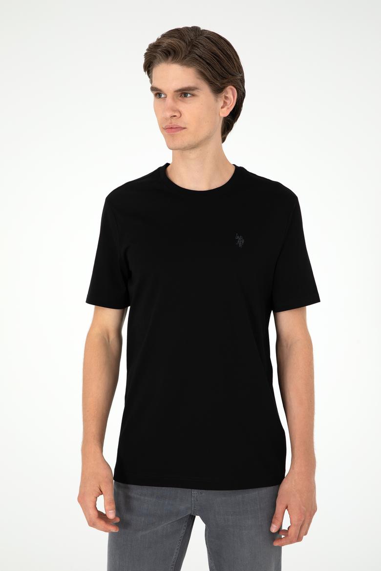 Erkek Siyah Basic Tişört - 50281948019