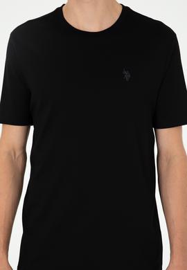 Erkek Siyah Basic Tişört - 50281948019