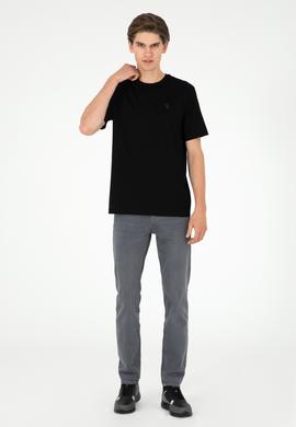 Erkek Siyah Basic Tişört - 50281948019