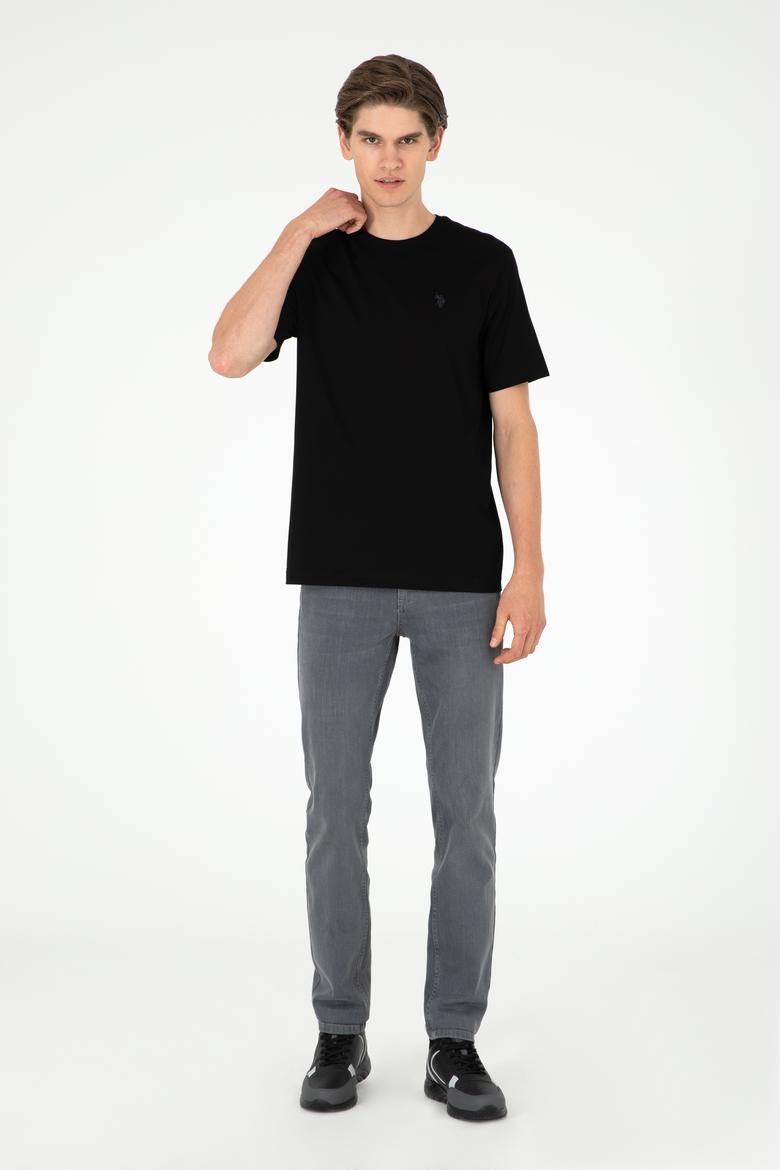 Erkek Siyah Basic Tişört - 50281948019