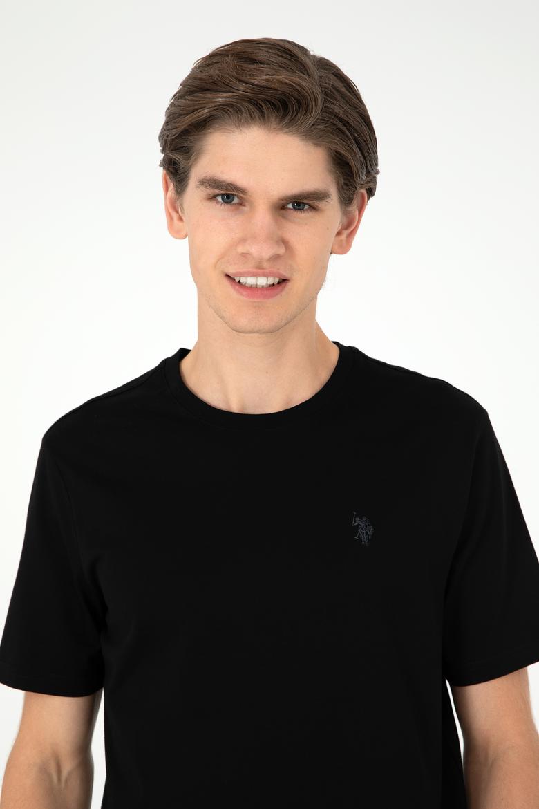 Erkek Siyah Basic Tişört - 50281948019