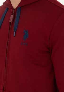 Erkek Bordo Örme Hırka - 50289028119