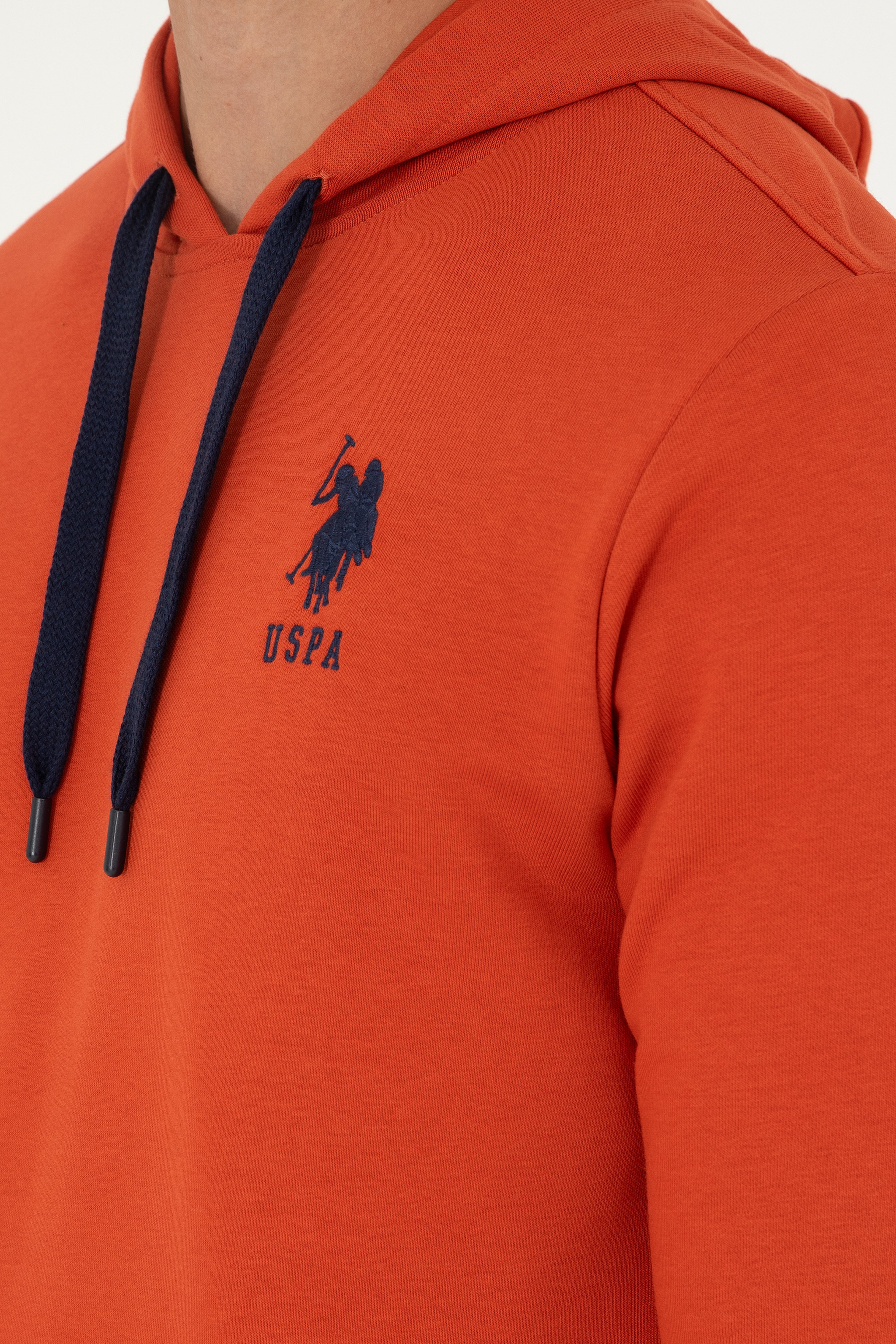 Erkek Kiremit Basic Sweatshirt