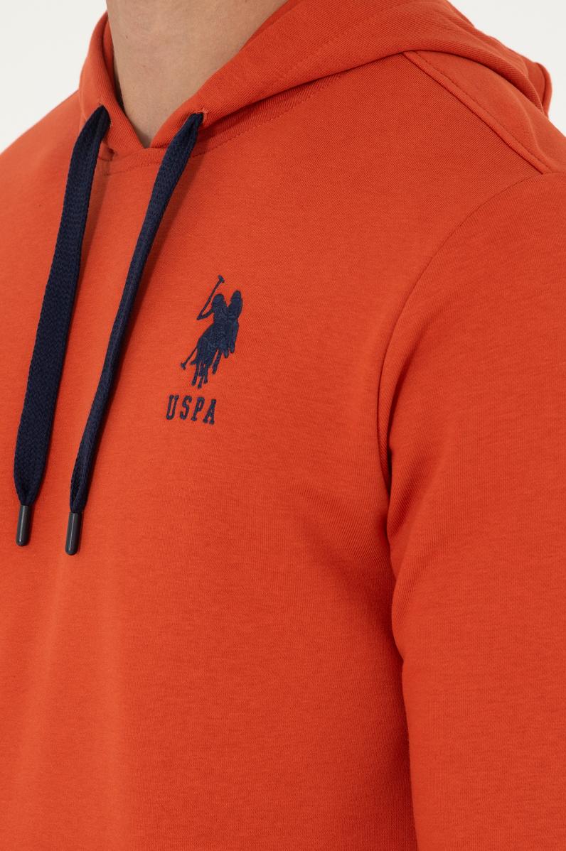 Erkek Kiremit Basic Sweatshirt