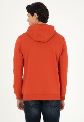 Erkek Kiremit Basic Sweatshirt - 50289059077