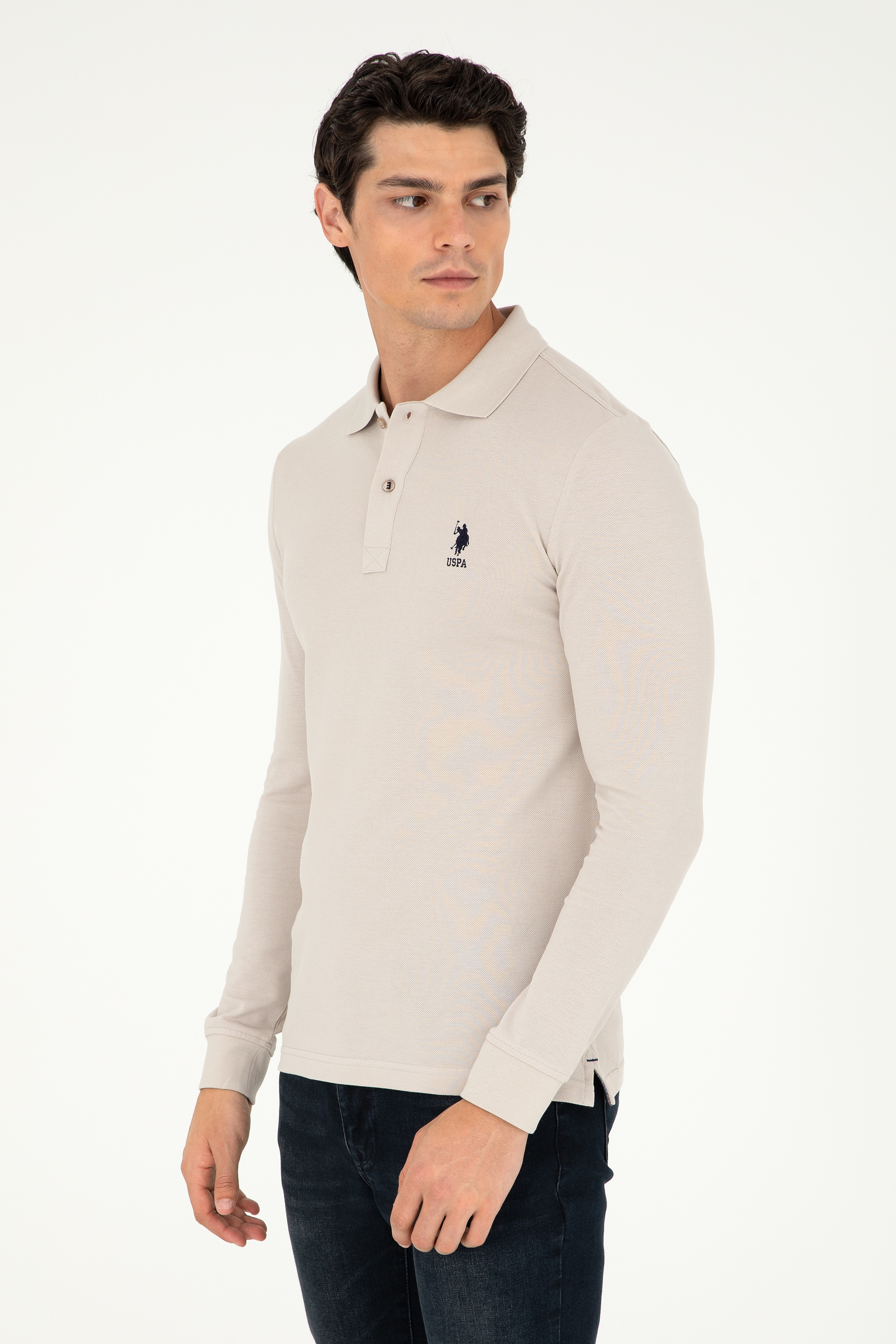 Erkek Taş Basic Sweatshirt - Image 1