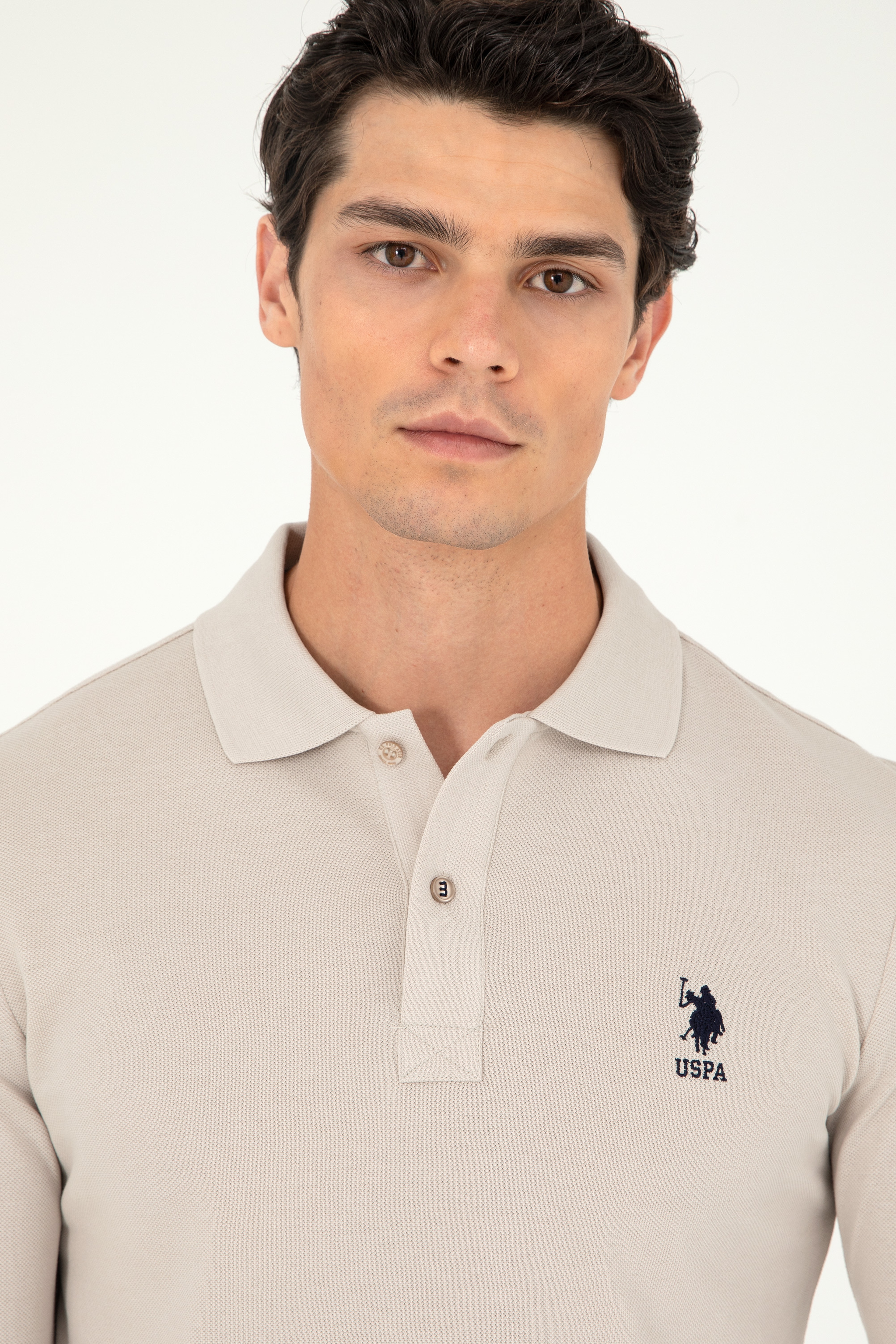 Erkek Taş Basic Sweatshirt