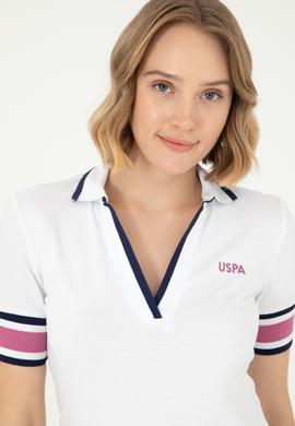 Kadın Beyaz V Yaka Tişört - 50296155006