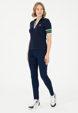 Kadın Lacivert Tişört - 50296155025