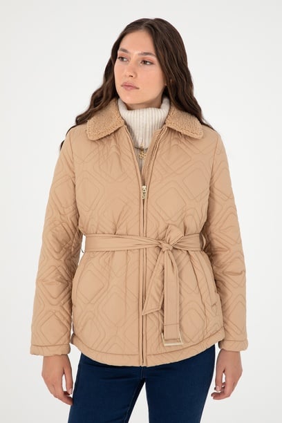 Kadın Camel Mont