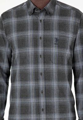 Erkek Antrasit Uzun Kollu Gömlek - 50292319002