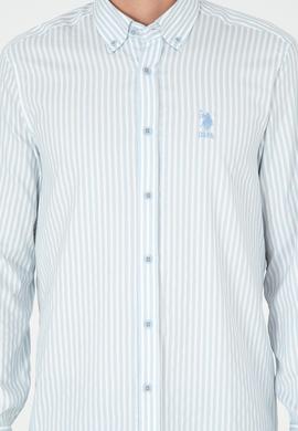 Erkek Açık Mavi Uzun Kollu Gömlek - 50294208037