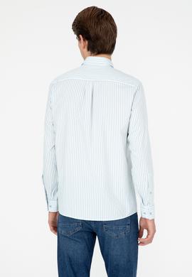 Erkek Açık Mavi Uzun Kollu Gömlek - 50294208037