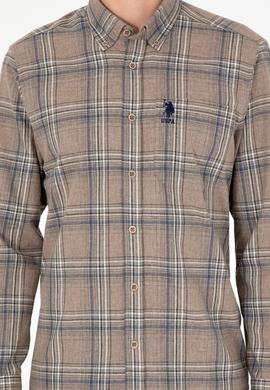 Erkek Taş Uzun Kollu Gömlek - 50292319023