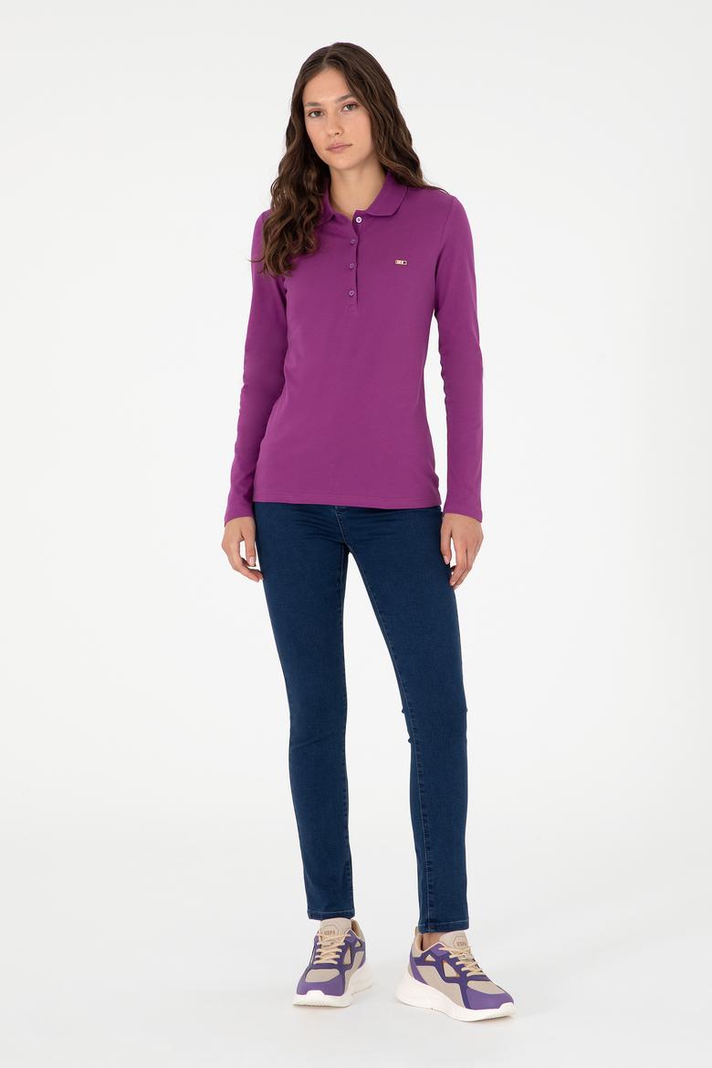 Kadın Koyu Mavi Jean Pantolon