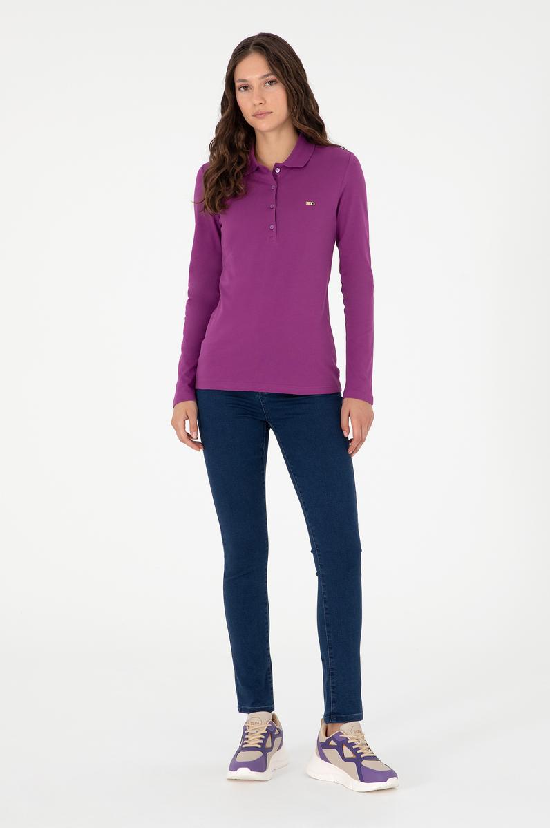 Kadın Koyu Mavi Jean Pantolon