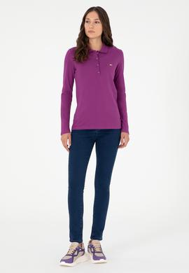 Kadın Koyu Mavi Jean Pantolon - 50289337012