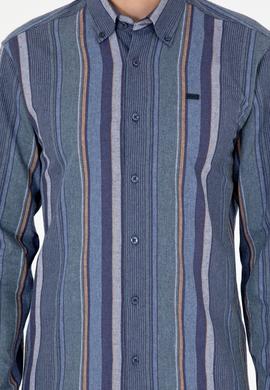 Erkek Koyu Yeşil Uzun Kollu Gömlek - 50291233008