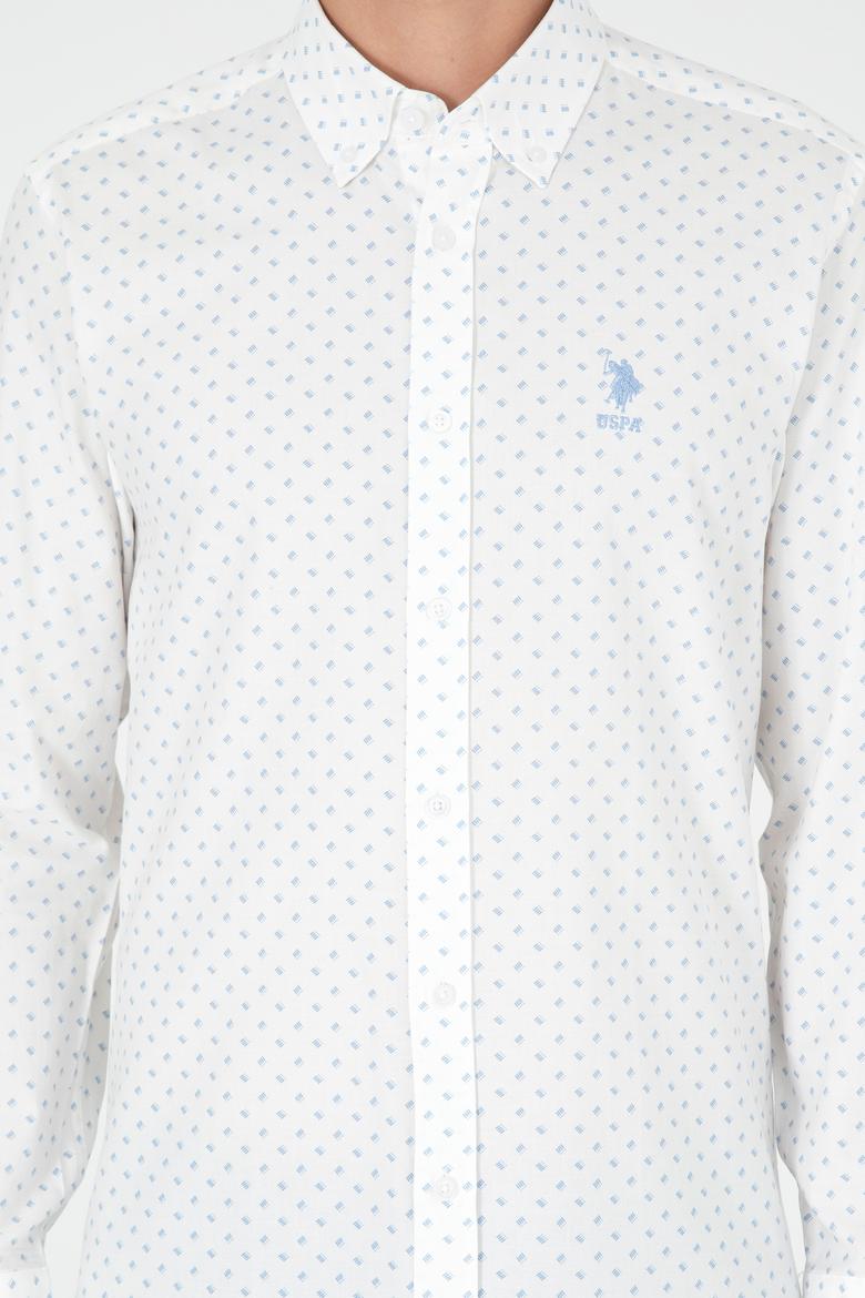 Erkek Açık Mavi Uzun Kollu Gömlek - 50292113007