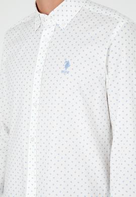 Erkek Açık Mavi Uzun Kollu Gömlek - 50292113007