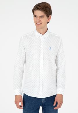 Erkek Açık Mavi Uzun Kollu Gömlek - 50292113007