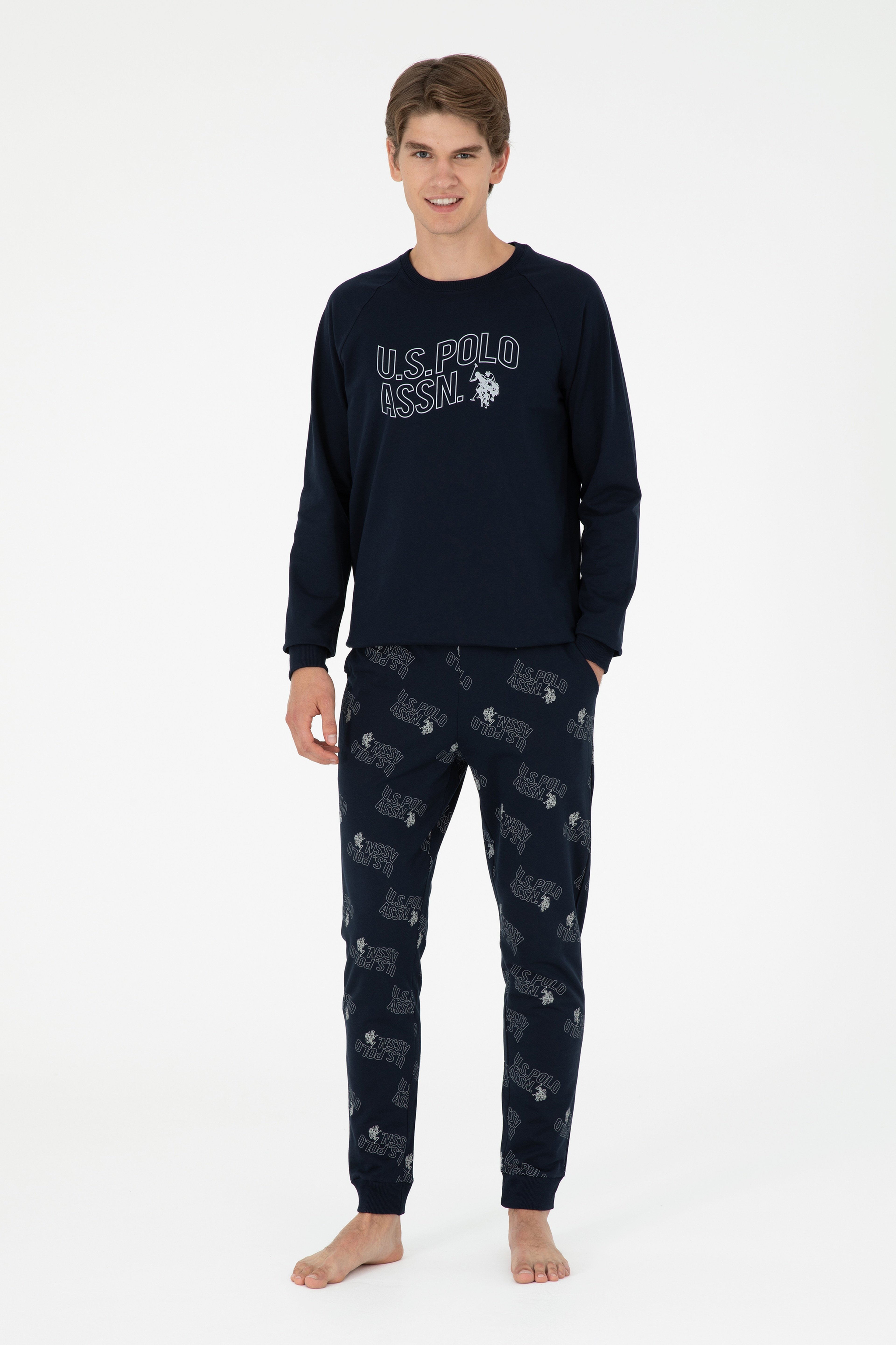 Erkek Lacivert Pijama Takımı - Image 1