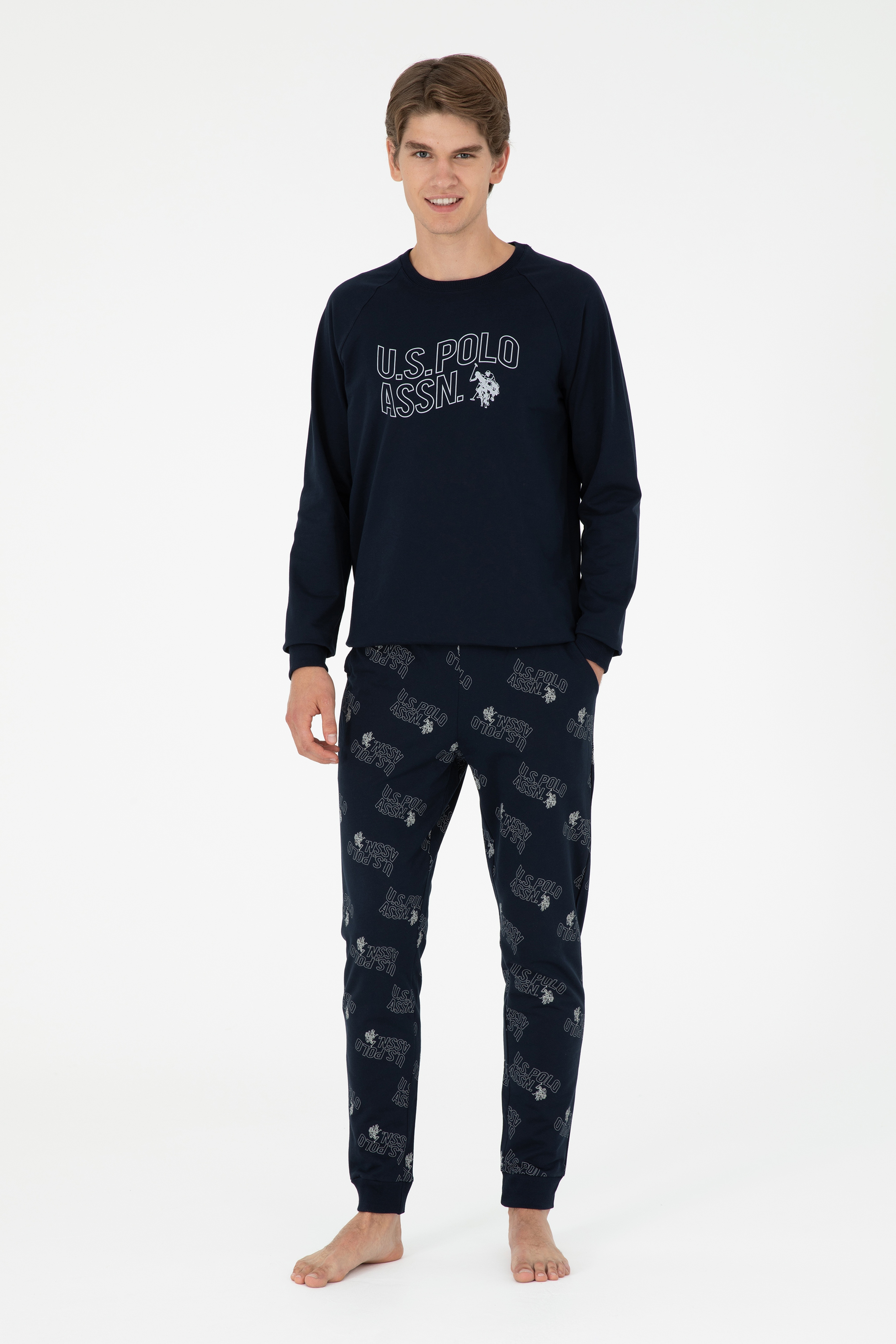 Erkek Lacivert Pijama Takımı
