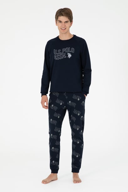 Erkek Lacivert Pijama Takımı