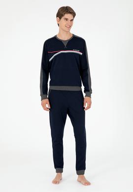 Erkek Lacivert Pijama Takımı - 50301590004