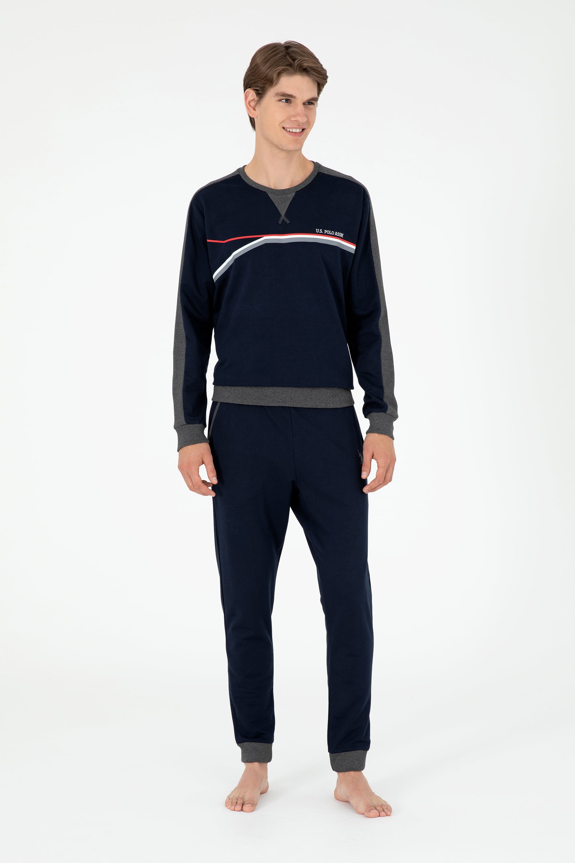 Erkek Lacivert Pijama Takımı - Image 1