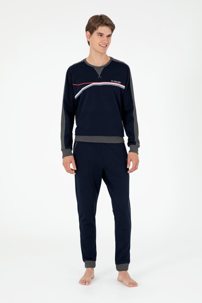 Erkek Lacivert Pijama Takımı